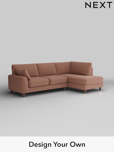 Relaxed Linen Look/Light Rust Brown Campbell (W44935) | £1,875