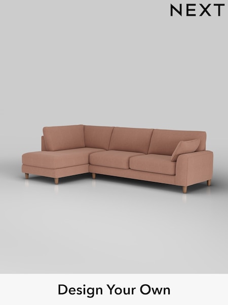 Relaxed Linen Look/Light Rust Brown Campbell (W44935) | £1,975