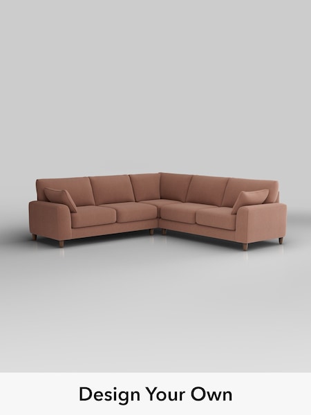 Relaxed Linen Look/Light Rust Brown Campbell (W44935) | £2,350