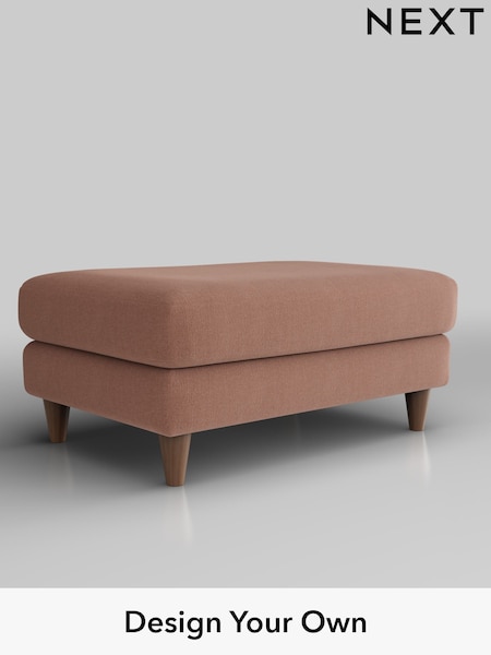 Relaxed Linen Look/Light Rust Brown Hartley Highback Relaxed Sit (W44938) | £425