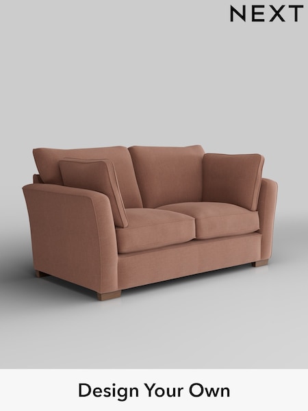 Relaxed Linen Look/Light Rust Brown Heath Highback (W44940) | £1,125
