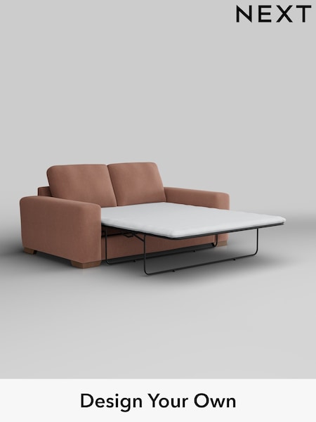 Relaxed Linen Look/Light Rust Brown Houghton Deep Relaxed Sit (W44941) | £1,525