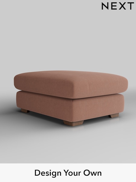 Relaxed Linen Look/Light Rust Brown N Premium The Snuggle Grand (W44942) | £599