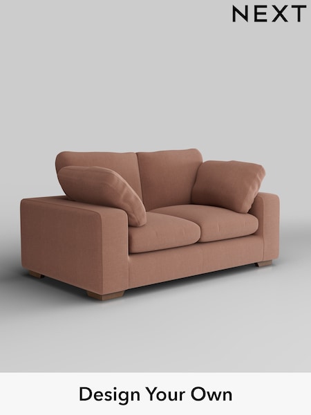 Relaxed Linen Look/Light Rust Brown N Premium The Snuggle Grand (W44942) | £1,699