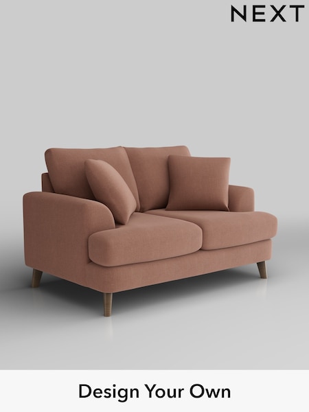 Relaxed Linen Look/Light Rust Brown Parker (W44945) | £1,175