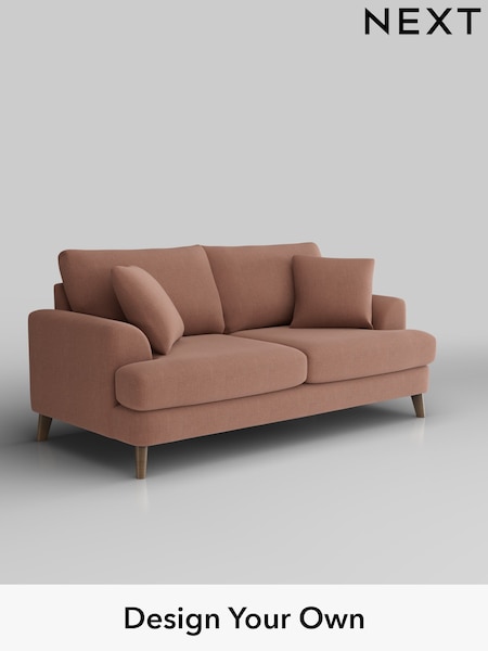 Relaxed Linen Look/Light Rust Brown Parker (W44945) | £1,375