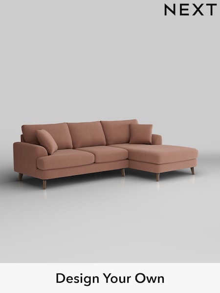 Relaxed Linen Look/Light Rust Brown Parker (W44945) | £2,299
