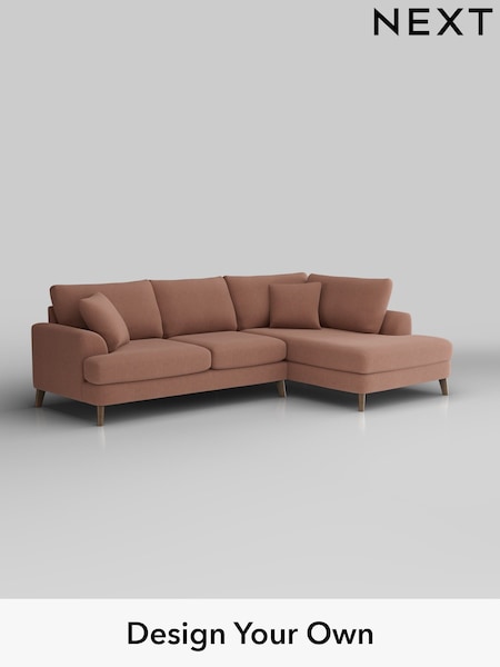 Relaxed Linen Look/Light Rust Brown Parker (W44945) | £2,250