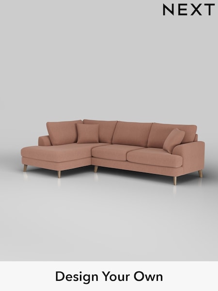 Relaxed Linen Look/Light Rust Brown Parker (W44945) | £2,350