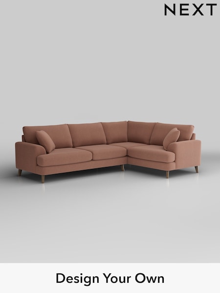 Relaxed Linen Look/Light Rust Brown Parker (W44945) | £2,425