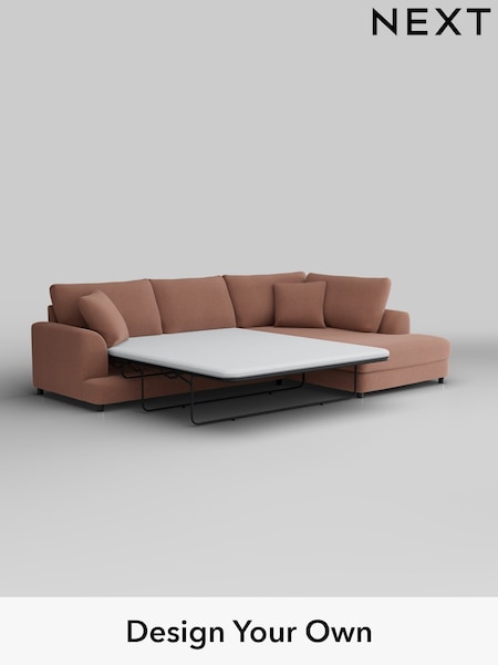 Relaxed Linen Look/Light Rust Brown Parker (W44945) | £2,525