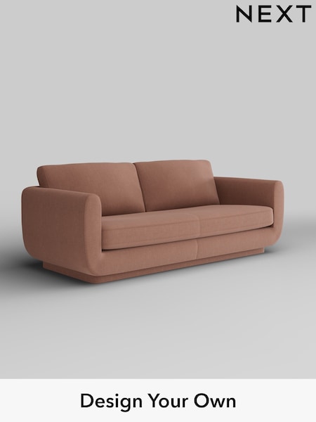 Relaxed Linen Look/Light Rust Brown N Premium Pia (W44946) | £1,525