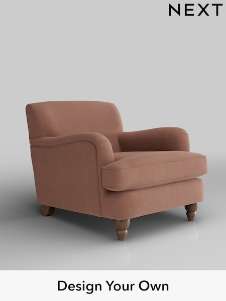 Relaxed Linen Look/Light Rust Brown Lilly Ii (W44947) | £650