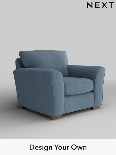 Relaxed Linen Look/Mid Blue Michigan Ii (W44951) | £625