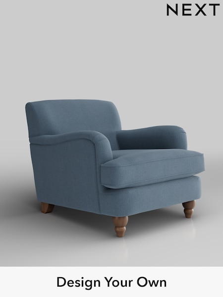 Relaxed Linen Look/Mid Blue Lilly Ii (W44952) | £650
