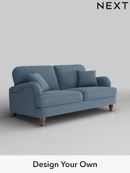 Relaxed Linen Look/Mid Blue Lilly Ii (W44952) | £950
