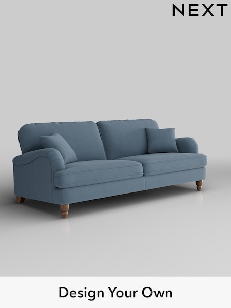 Relaxed Linen Look/Mid Blue Lilly Ii (W44952) | £1,150