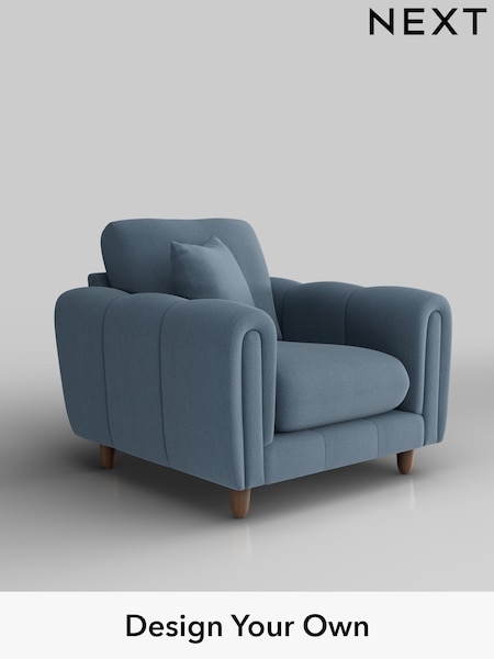 Relaxed Linen Look/Mid Blue Odella (W44954) | £875