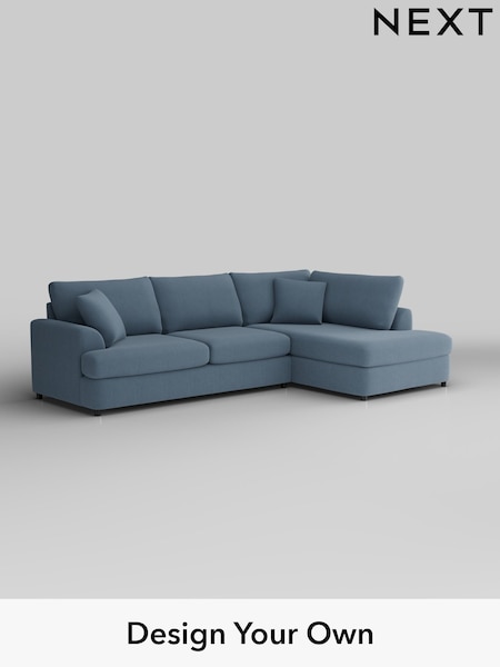 Relaxed Linen Look/Mid Blue Parker Platform (W44960) | £2,350