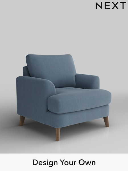 Relaxed Linen Look/Mid Blue Parker (W44962) | £875
