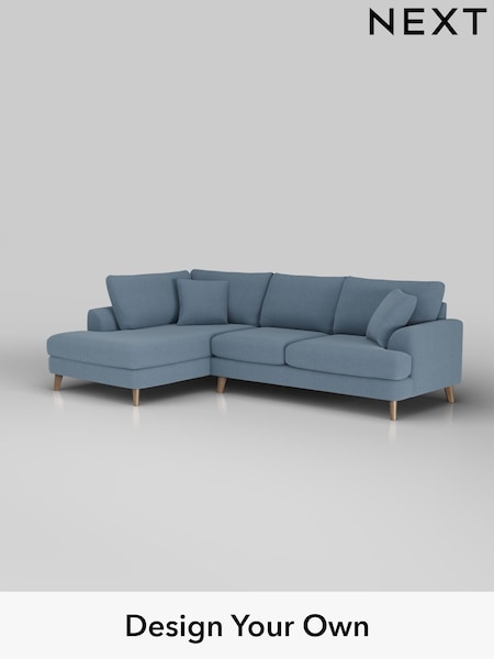 Relaxed Linen Look/Mid Blue Parker (W44962) | £2,250