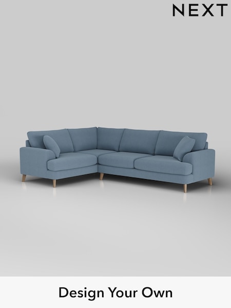 Relaxed Linen Look/Mid Blue Parker (W44962) | £2,425