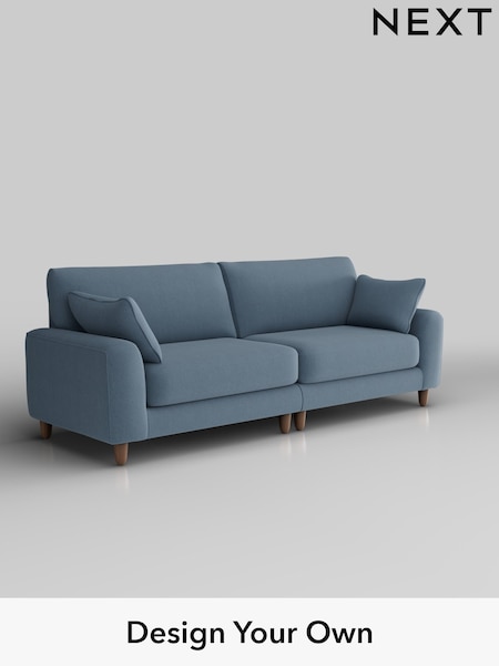 Relaxed Linen Look/Mid Blue Campbell (W44964) | £1,375