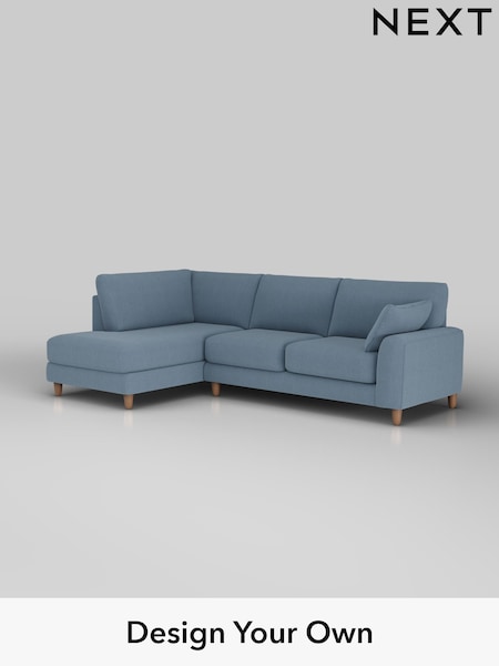 Relaxed Linen Look/Mid Blue Campbell (W44964) | £1,875