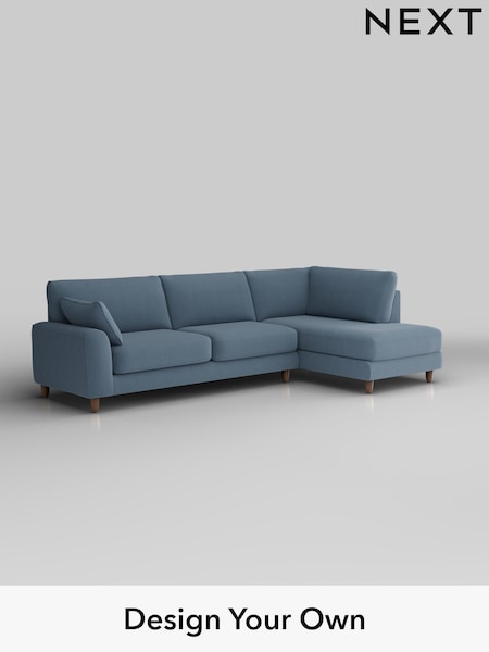 Relaxed Linen Look/Mid Blue Campbell (W44964) | £1,975