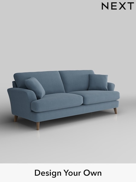 Relaxed Linen Look/Mid Blue Conway Relaxed Sit (W44965) | £1,450