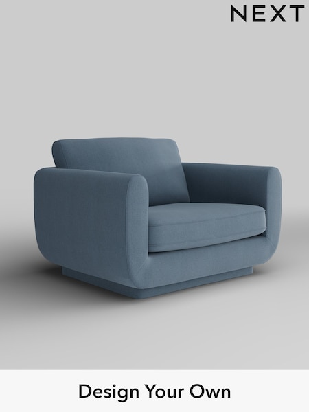 Relaxed Linen Look/Mid Blue N Premium Pia (W44970) | £1,125