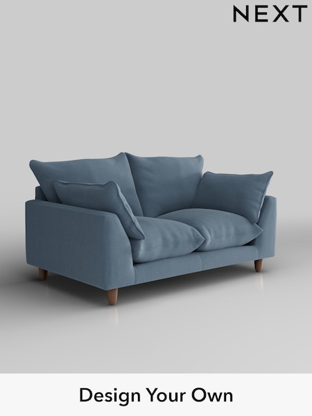 Relaxed Linen Look/Mid Blue Noa Deep Relaxed Sit (W44973) | £1,075
