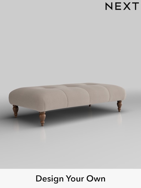 Relaxed Linen Look/Mid Natural Erin Buttoned Back Deep Relaxed Sit (W44978) | £499