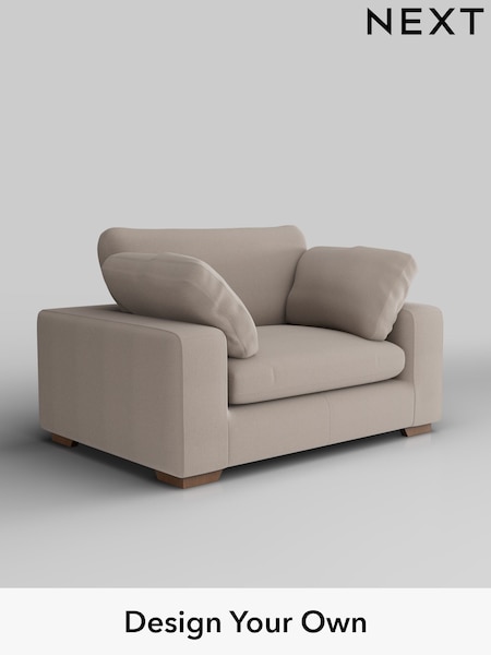 Relaxed Linen Look/Mid Natural N Premium The Snuggle Grand (W44981) | £1,599