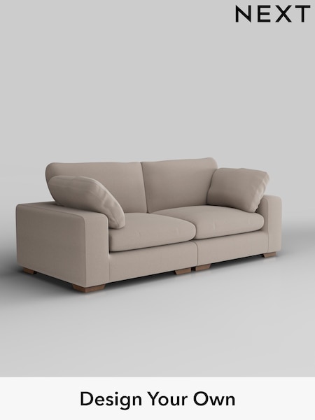 Relaxed Linen Look/Mid Natural N Premium The Snuggle Grand (W44981) | £1,899