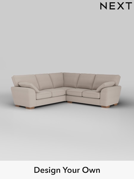 Relaxed Linen Look/Mid Natural Stamford (W44985) | £2,350