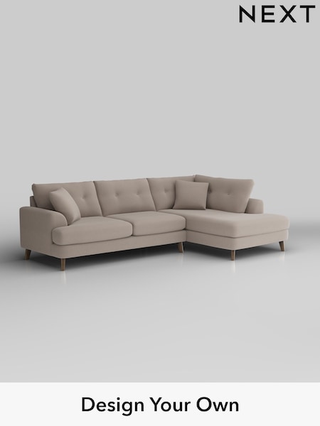 Relaxed Linen Look/Mid Natural Parker Buttoned Back (W44986) | £2,425