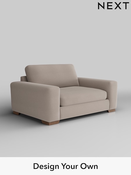 Relaxed Linen Look/Mid Natural Houghton Deep Sit (W44987) | £1,175