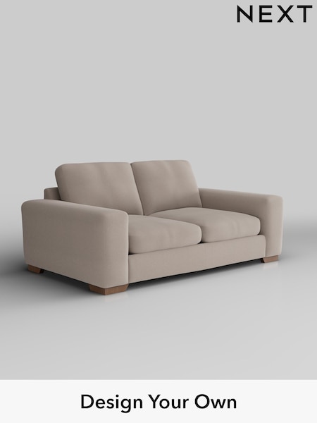 Relaxed Linen Look/Mid Natural Houghton Deep Sit (W44987) | £1,275