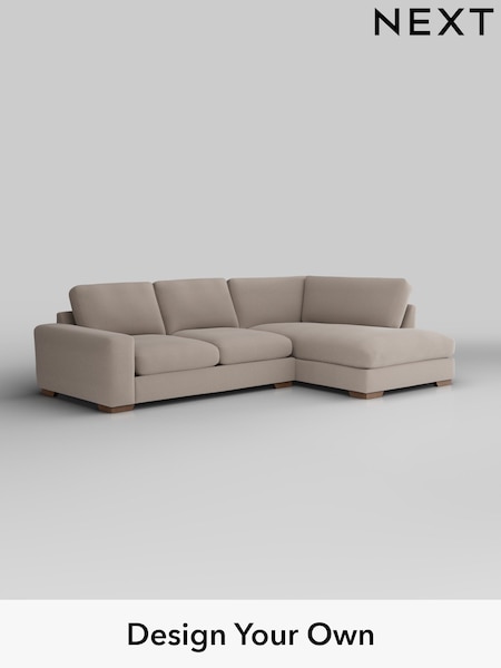 Relaxed Linen Look/Mid Natural Houghton Deep Sit (W44987) | £2,199