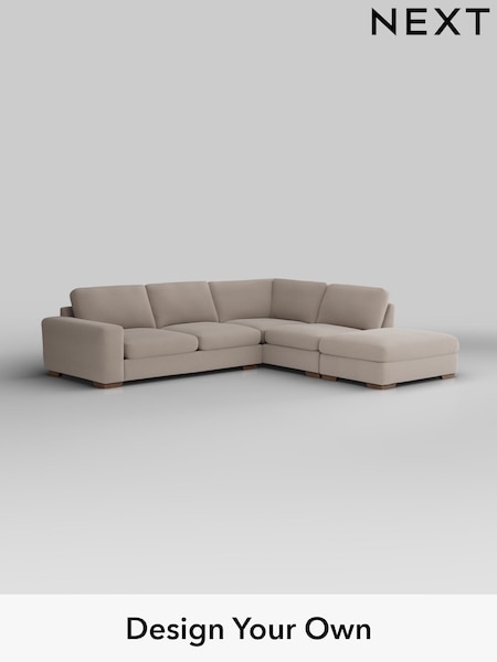 Relaxed Linen Look/Mid Natural Houghton Deep Sit (W44987) | £2,599
