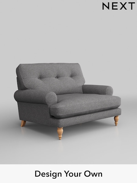 Studio Chenille/Mid Grey Erin Buttoned Back Deep Sit (W44990) | £850