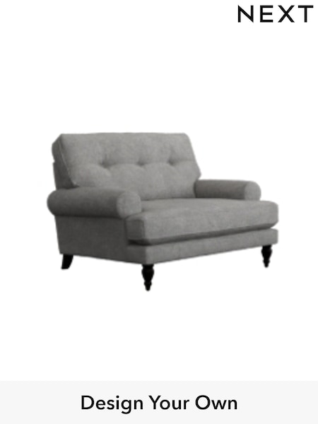 Studio Chenille/Mid Grey Erin Buttoned Back Deep Sit (W44990) | £850