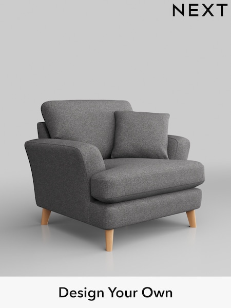 Studio Chenille/Mid Grey Conway Relaxed Sit (W44991) | £750