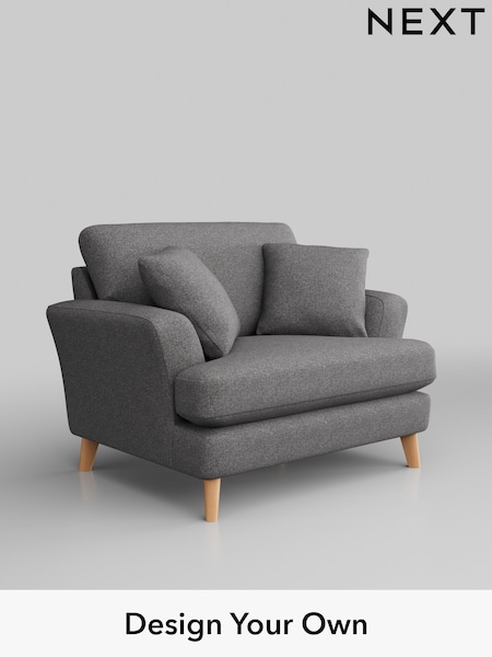 Studio Chenille/Mid Grey Conway Relaxed Sit (W44991) | £850