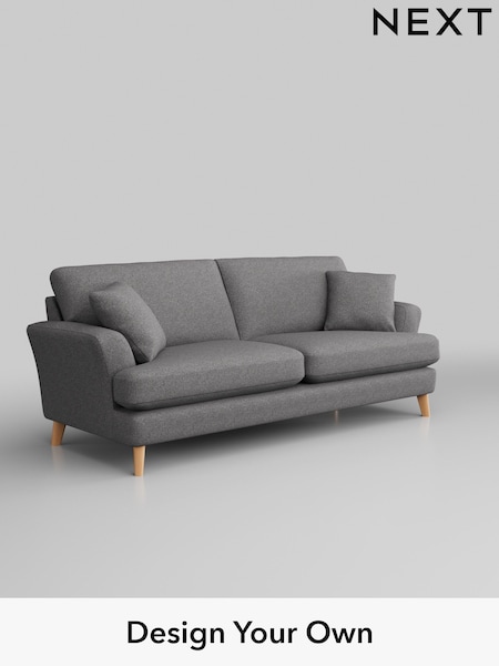 Studio Chenille/Mid Grey Conway Relaxed Sit (W44991) | £1,325