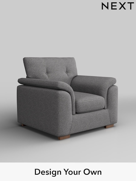 Studio Chenille/Mid Grey Hayden Buttoned Back (W44995) | £625