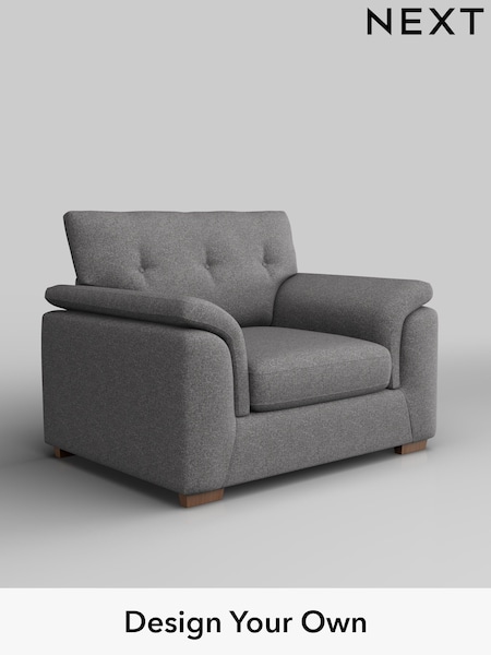 Studio Chenille/Mid Grey Hayden Buttoned Back (W44995) | £725