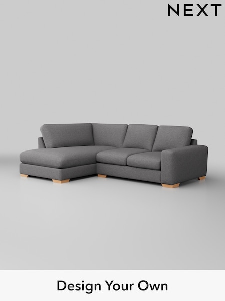 Studio Chenille/Mid Grey Houghton Deep Relaxed Sit (W44996) | £2,025