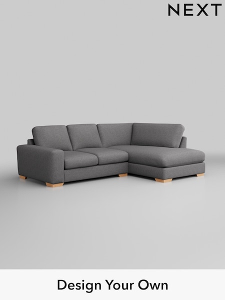 Studio Chenille/Mid Grey Houghton Deep Relaxed Sit (W44996) | £2,025